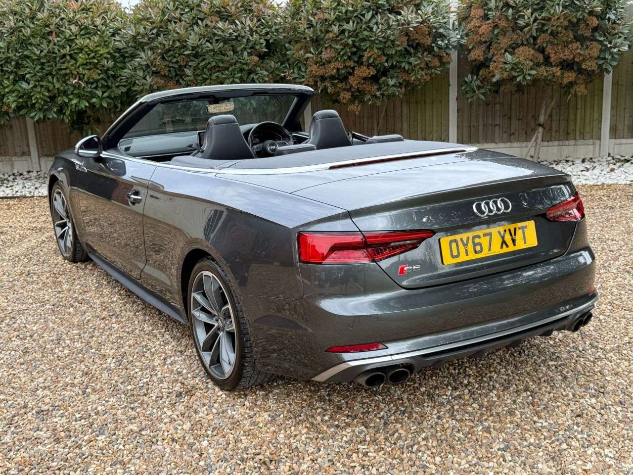 A 2017 AUDI S5 3.0 TFSI V6 Cabriolet 2dr Petrol Tiptronic quattro Euro 6 (s/s) (354 ps) A 2017 AUDI S5 3.0 TFSI V6 Cabriolet 2dr Petrol Tiptronic quattro Euro 6 (s/s) (354 ps)