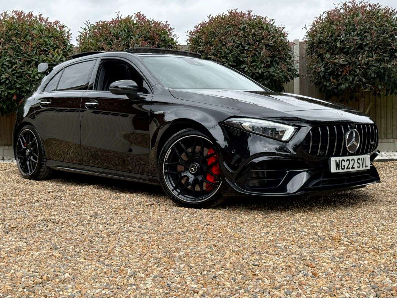 A 2022 MERCEDES-BENZ A CLASS 2.0 A45 AMG S Plus Hatchback 5dr Petrol 8G-DCT 4MATIC+ Euro 6 (s/s) (421 ps A 2022 MERCEDES-BENZ A CLASS 2.0 A45 AMG S Plus Hatchback 5dr Petrol 8G-DCT 4MATIC+ Euro 6 (s/s) (421 ps