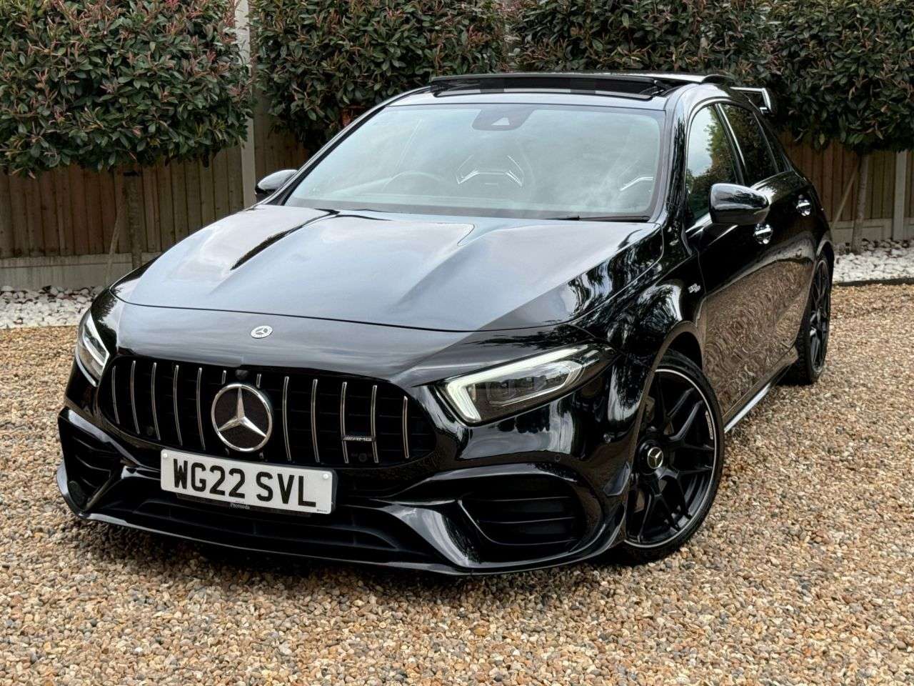 A 2022 MERCEDES-BENZ A CLASS 2.0 A45 AMG S Plus Hatchback 5dr Petrol 8G-DCT 4MATIC+ Euro 6 (s/s) (421 ps A 2022 MERCEDES-BENZ A CLASS 2.0 A45 AMG S Plus Hatchback 5dr Petrol 8G-DCT 4MATIC+ Euro 6 (s/s) (421 ps