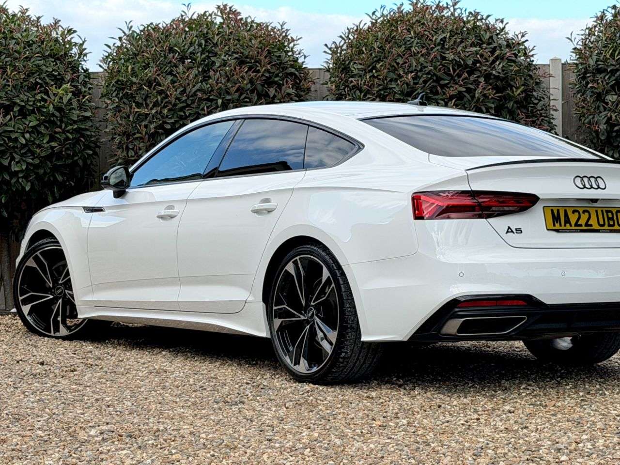 A 2022 AUDI A5 2.0 TFSI 40 Black Edition Sportback 5dr Petrol S Tronic Euro 6 (s/s) (204 p A 2022 AUDI A5 2.0 TFSI 40 Black Edition Sportback 5dr Petrol S Tronic Euro 6 (s/s) (204 p