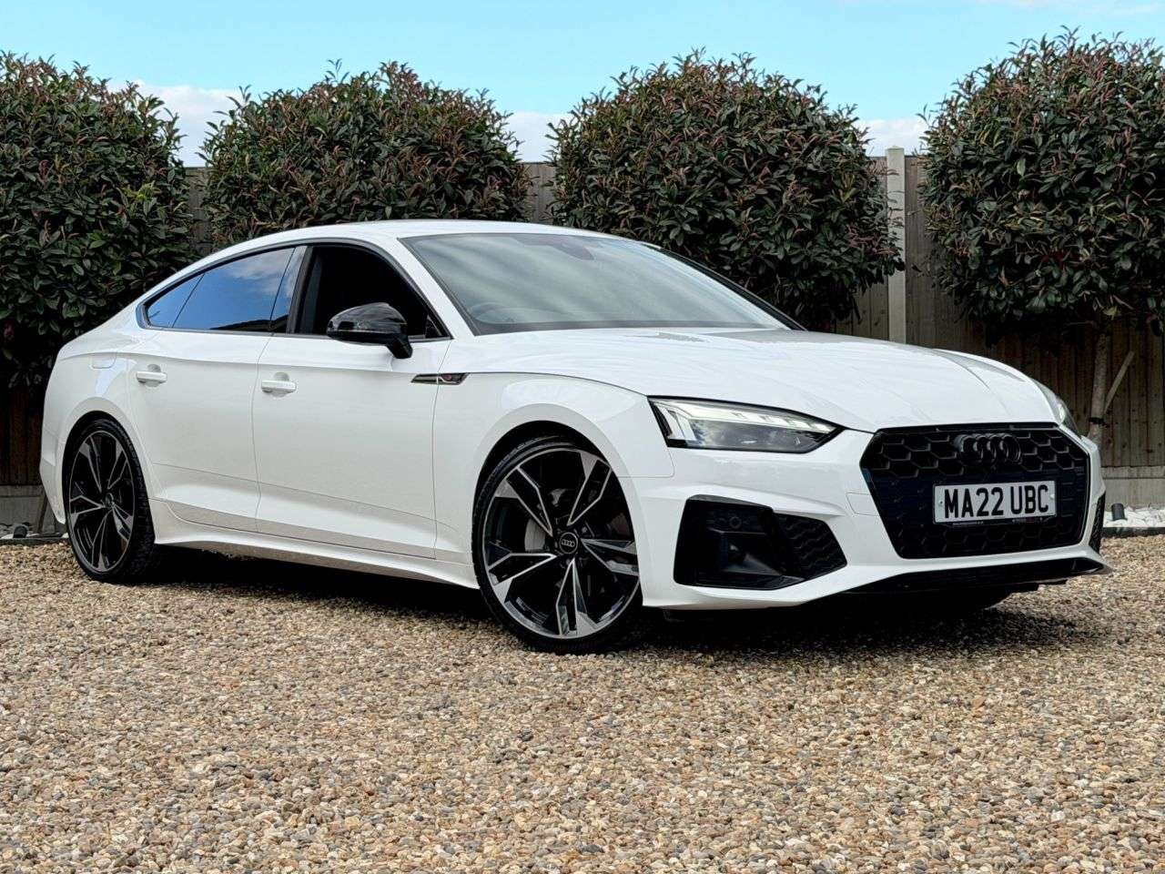 A 2022 AUDI A5 2.0 TFSI 40 Black Edition Sportback 5dr Petrol S Tronic Euro 6 (s/s) (204 p A 2022 AUDI A5 2.0 TFSI 40 Black Edition Sportback 5dr Petrol S Tronic Euro 6 (s/s) (204 p