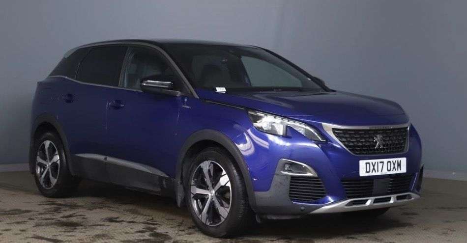 A 2017 PEUGEOT 3008 1.2 PureTech GT Line SUV 5dr Petrol Manual Euro 6 (s/s) (130 ps) COMPREHENS A 2017 PEUGEOT 3008 1.2 PureTech GT Line SUV 5dr Petrol Manual Euro 6 (s/s) (130 ps) COMPREHENS