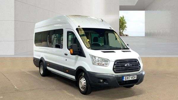 A 2017 FORD TRANSIT 2.2 TDCi 460 HDT Trend Minibus 5dr Diesel Manual L4 H3 (18 seats) (196 g/km A 2017 FORD TRANSIT 2.2 TDCi 460 HDT Trend Minibus 5dr Diesel Manual L4 H3 (18 seats) (196 g/km