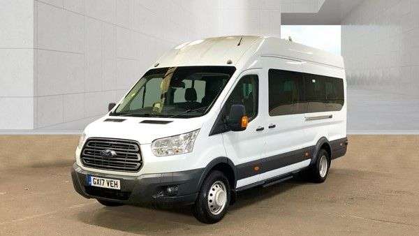 A 2017 FORD TRANSIT 2.2 TDCi 460 HDT Trend Minibus 5dr Diesel Manual L4 H3 (18 seats) (196 g/km A 2017 FORD TRANSIT 2.2 TDCi 460 HDT Trend Minibus 5dr Diesel Manual L4 H3 (18 seats) (196 g/km