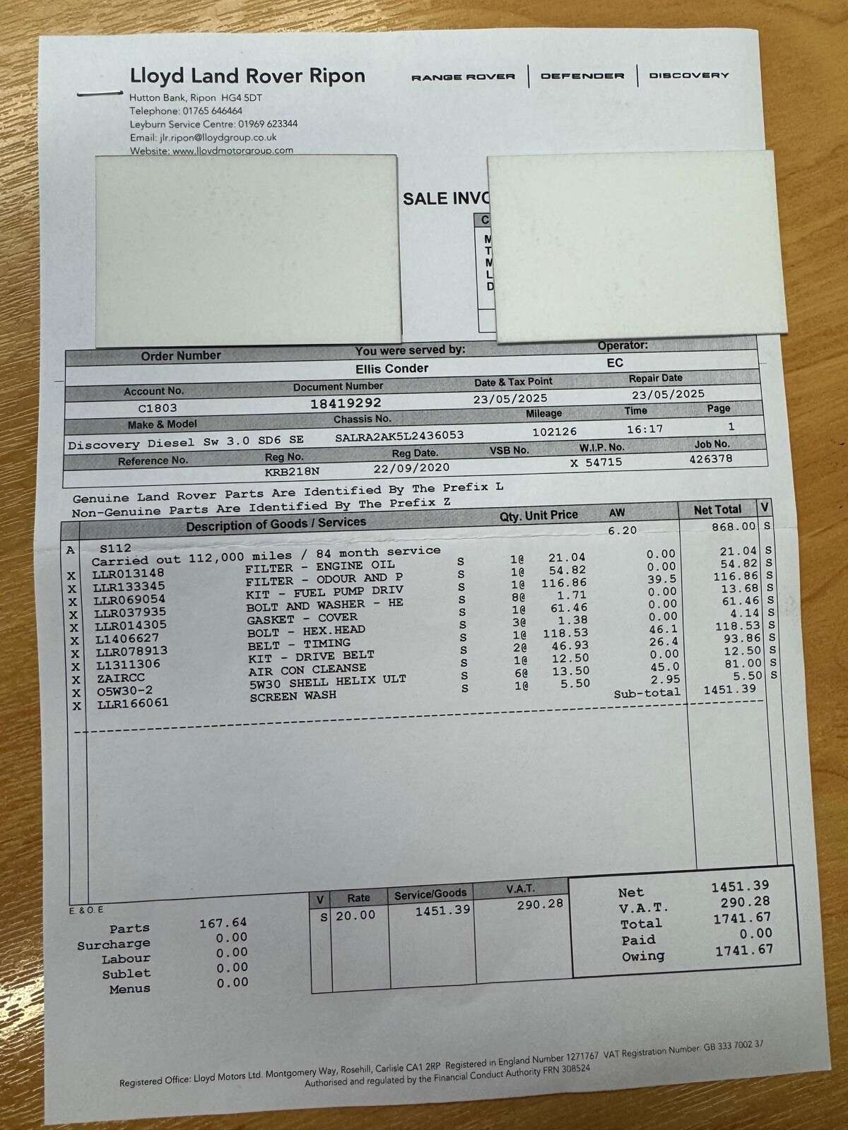 2020 LAND ROVER DISCOVERY 2020 LAND ROVER DISCOVERY