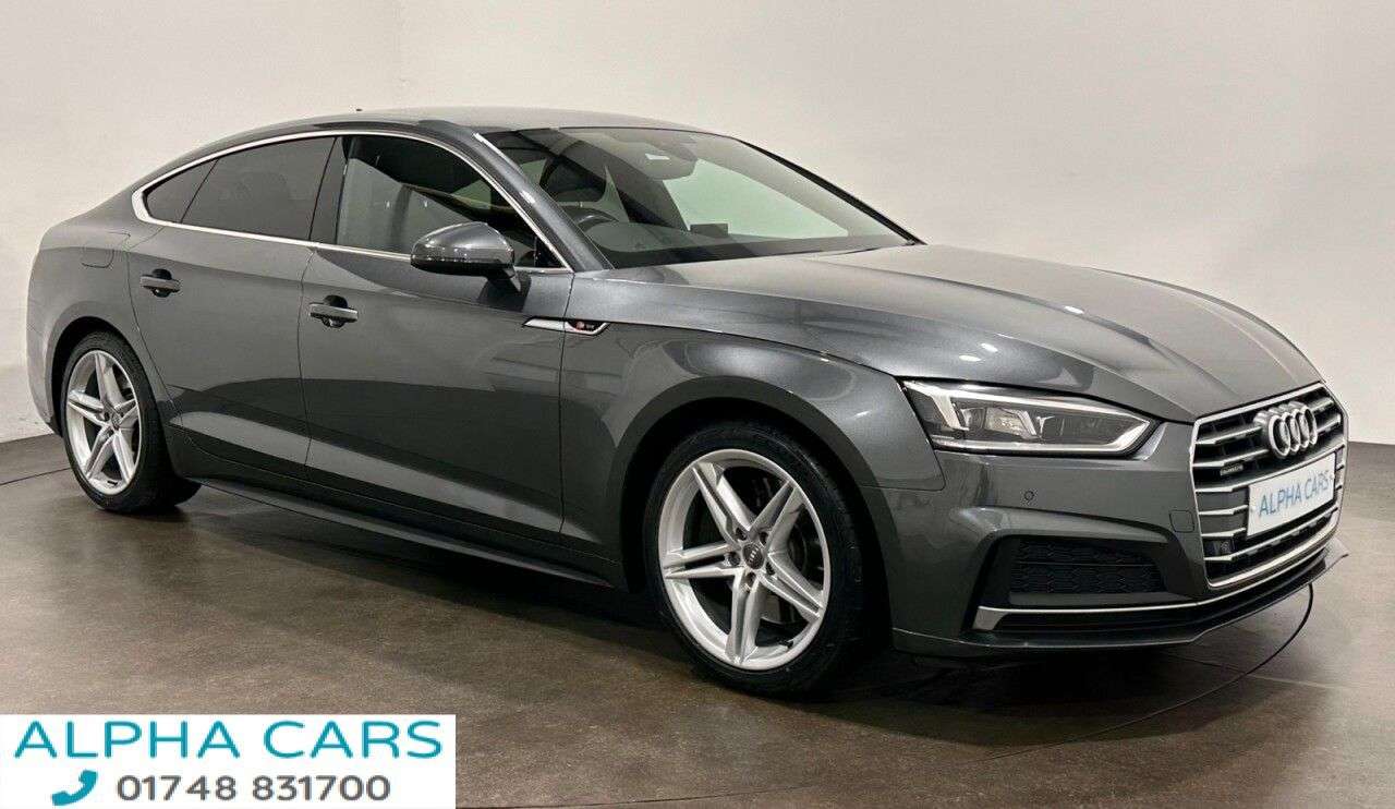 A 2018 AUDI A5 2.0 TFSI S line Sportback 5dr Petrol S Tronic quattro Euro 6 (s/s) (252 ps) A 2018 AUDI A5 2.0 TFSI S line Sportback 5dr Petrol S Tronic quattro Euro 6 (s/s) (252 ps)