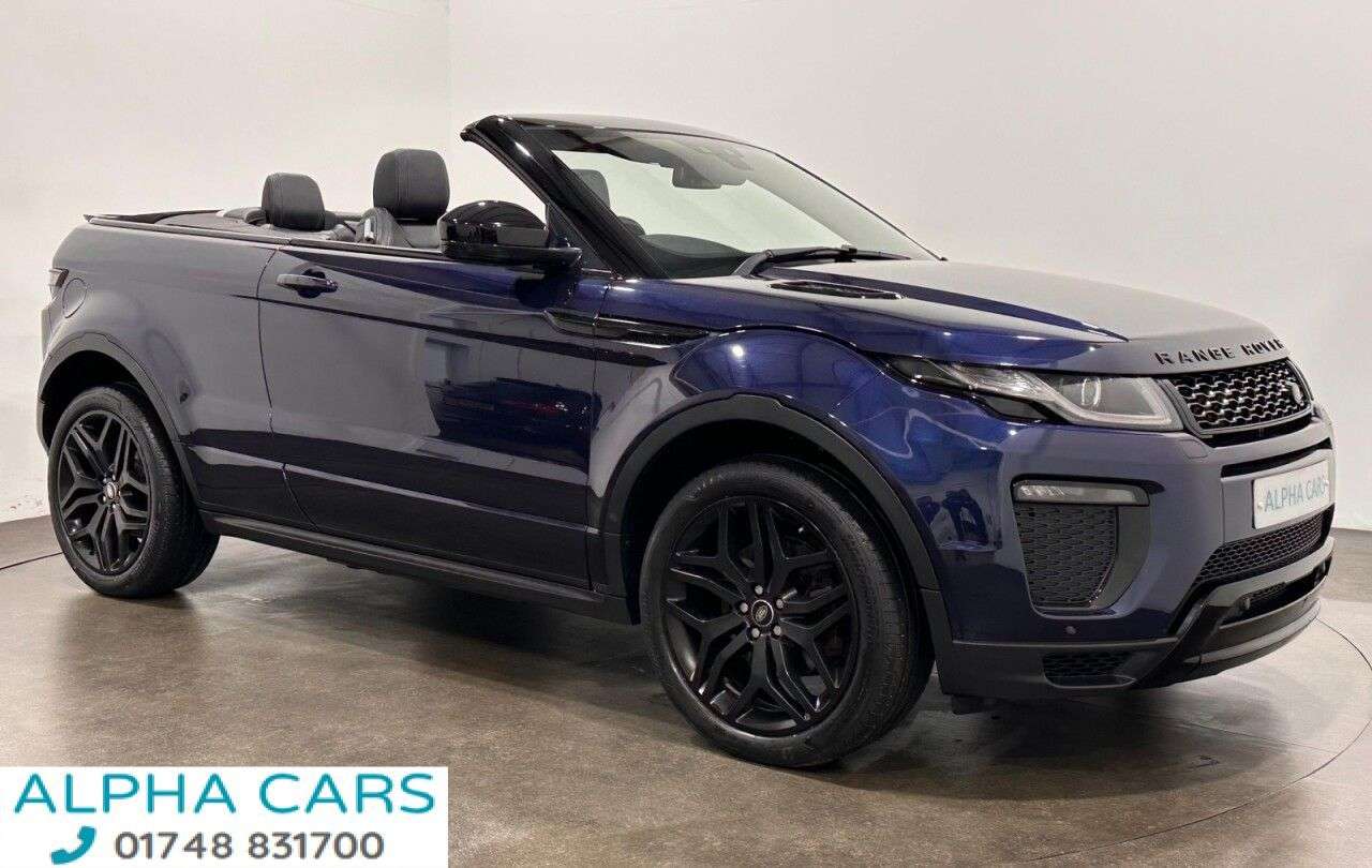 A 2018 LAND ROVER RANGE ROVER EVOQUE 2.0 TD4 HSE Dynamic Convertible 2dr Diesel Auto 4WD Euro 6 (s/s) (180 ps) 1 A 2018 LAND ROVER RANGE ROVER EVOQUE 2.0 TD4 HSE Dynamic Convertible 2dr Diesel Auto 4WD Euro 6 (s/s) (180 ps) 1
