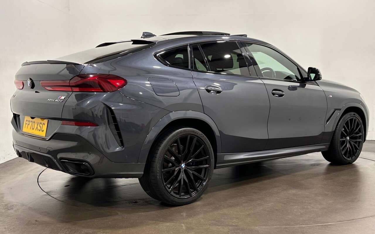 A 2020 BMW X6 3.0 40d MHT M Sport SUV 5dr Diesel Hybrid Auto xDrive Euro 6 (s/s) (340 ps) A 2020 BMW X6 3.0 40d MHT M Sport SUV 5dr Diesel Hybrid Auto xDrive Euro 6 (s/s) (340 ps)