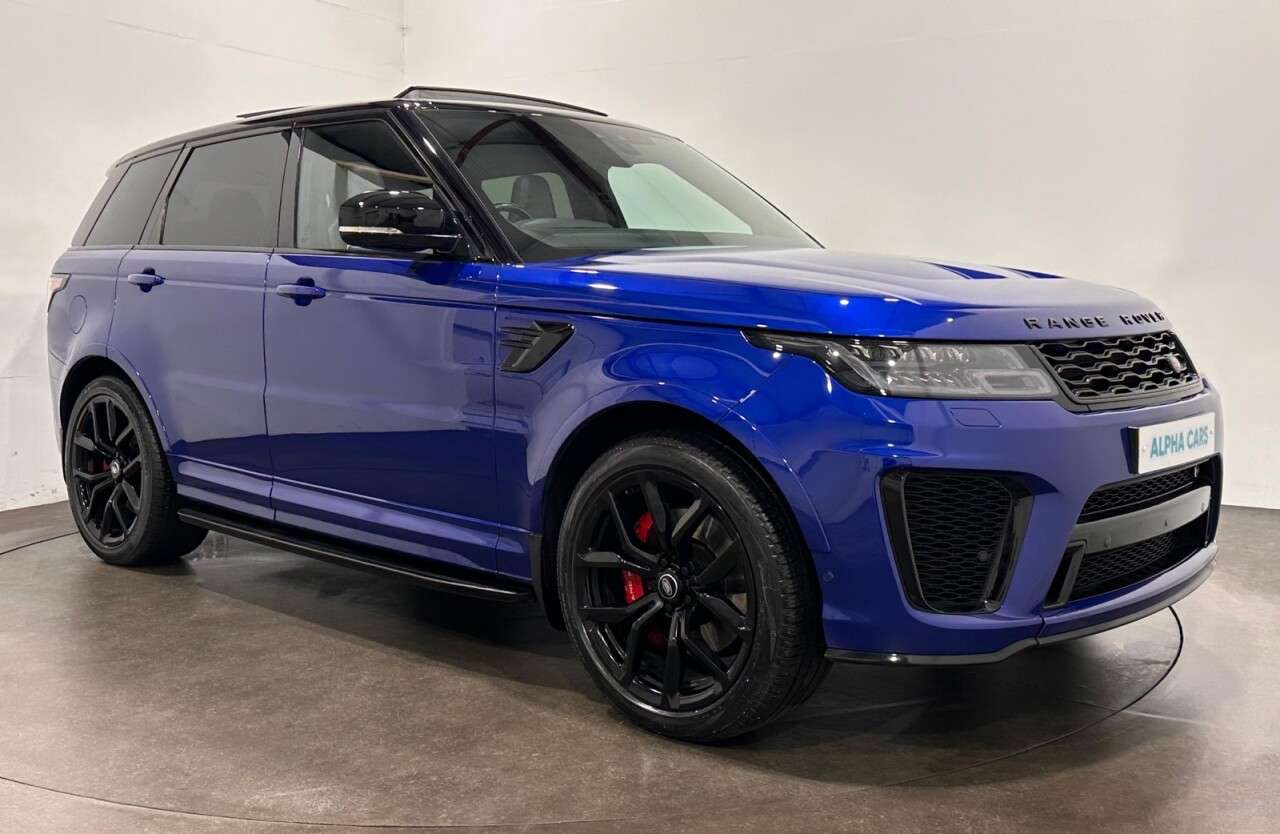 A 2019 LAND ROVER RANGE ROVER SPORT 5.0 P575 V8 SVR SUV 5dr Petrol Auto 4WD Euro 6 (s/s) (575 ps) A 2019 LAND ROVER RANGE ROVER SPORT 5.0 P575 V8 SVR SUV 5dr Petrol Auto 4WD Euro 6 (s/s) (575 ps)