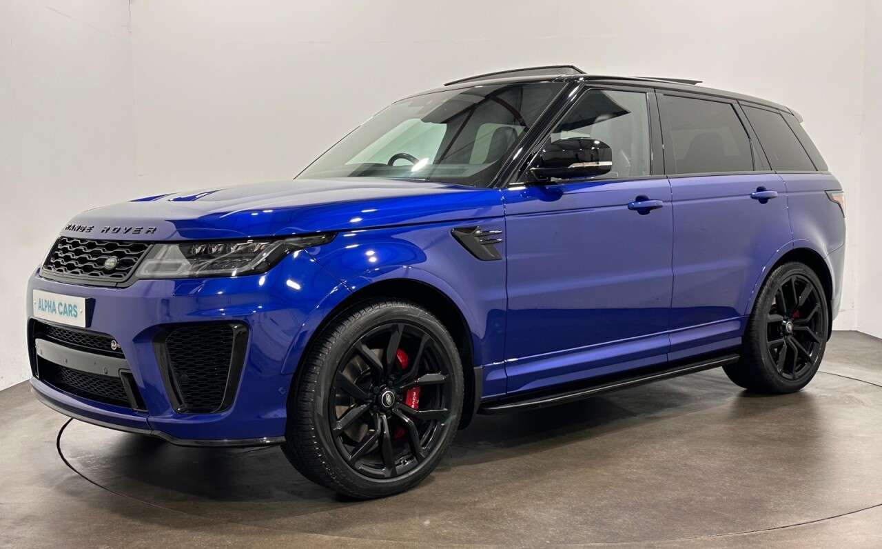A 2019 LAND ROVER RANGE ROVER SPORT 5.0 P575 V8 SVR SUV 5dr Petrol Auto 4WD Euro 6 (s/s) (575 ps) A 2019 LAND ROVER RANGE ROVER SPORT 5.0 P575 V8 SVR SUV 5dr Petrol Auto 4WD Euro 6 (s/s) (575 ps)