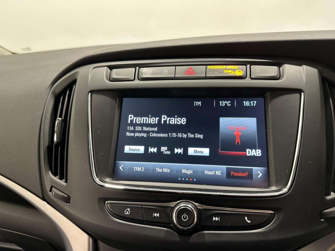 2017 VAUXHALL ZAFIRA TOURER 2017 VAUXHALL ZAFIRA TOURER