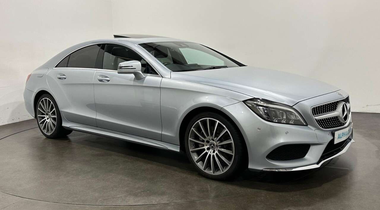 A 2017 MERCEDES-BENZ CLS CLASS 3.0 CLS350d V6 AMG Line (Premium) Coupe 4dr Diesel G-Tronic+ Euro 6 (s/s) ( A 2017 MERCEDES-BENZ CLS CLASS 3.0 CLS350d V6 AMG Line (Premium) Coupe 4dr Diesel G-Tronic+ Euro 6 (s/s) (