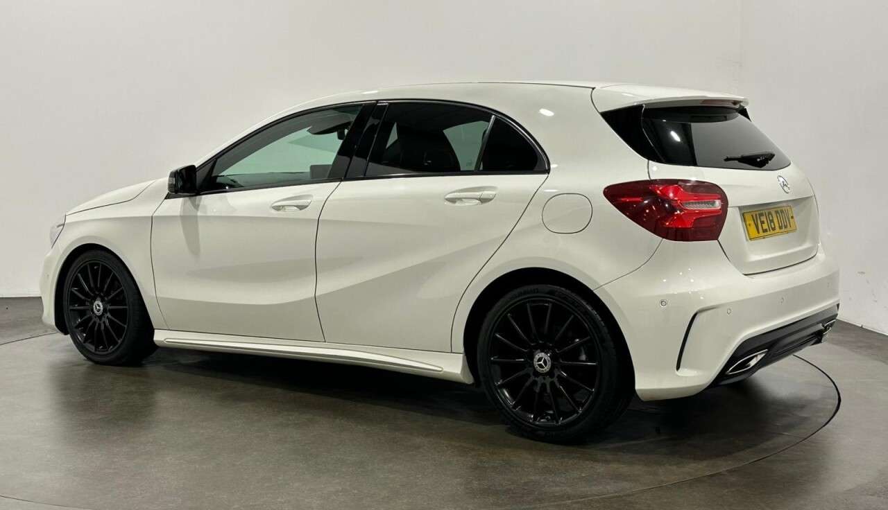 A 2018 MERCEDES-BENZ A-CLASS 1.6 A160 AMG Line (Premium) Hatchback 5dr Petrol 7G-DCT Euro 6 (s/s) (102 p A 2018 MERCEDES-BENZ A-CLASS 1.6 A160 AMG Line (Premium) Hatchback 5dr Petrol 7G-DCT Euro 6 (s/s) (102 p
