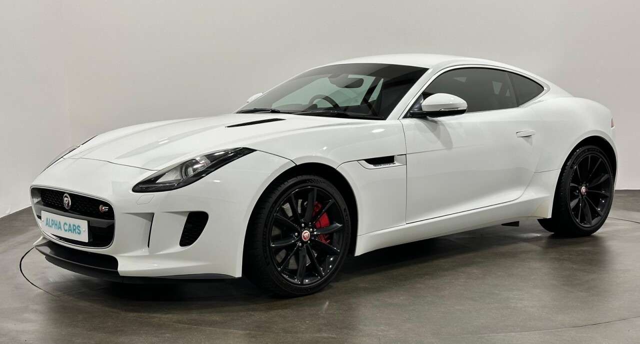 A 2015 JAGUAR F-TYPE 3.0 V6 S Coupe 2dr Petrol Auto Euro 6 (s/s) (380 ps) Full Black Leather A 2015 JAGUAR F-TYPE 3.0 V6 S Coupe 2dr Petrol Auto Euro 6 (s/s) (380 ps) Full Black Leather