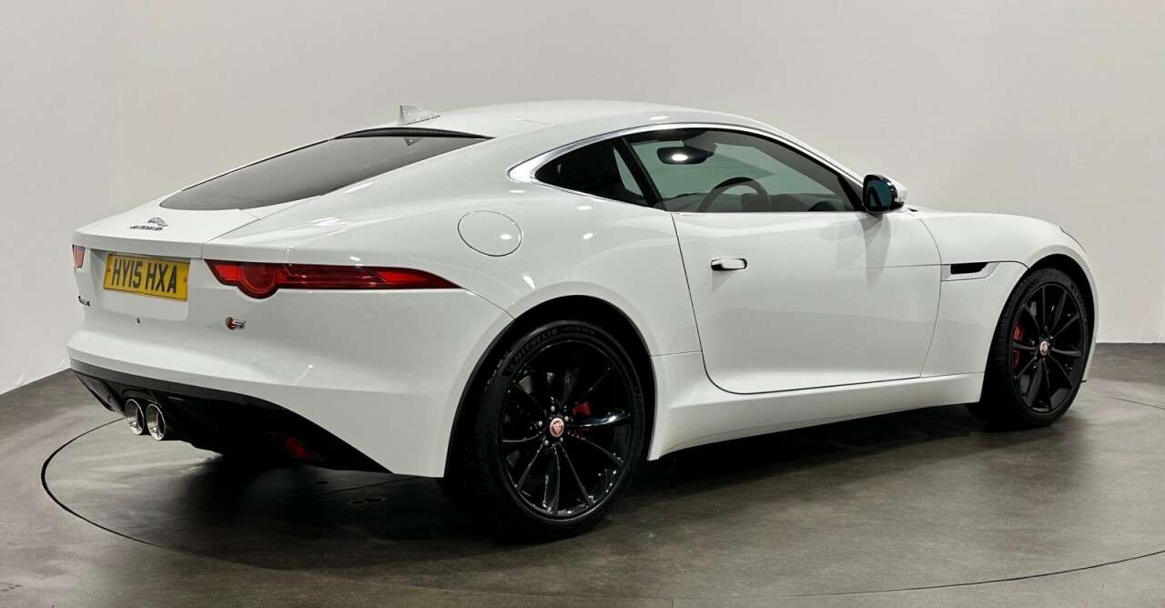A 2015 JAGUAR F-TYPE 3.0 V6 S Coupe 2dr Petrol Auto Euro 6 (s/s) (380 ps) Full Black Leather A 2015 JAGUAR F-TYPE 3.0 V6 S Coupe 2dr Petrol Auto Euro 6 (s/s) (380 ps) Full Black Leather