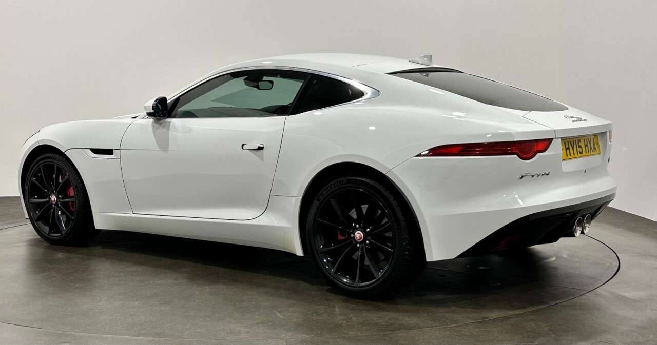 A 2015 JAGUAR F-TYPE 3.0 V6 S Coupe 2dr Petrol Auto Euro 6 (s/s) (380 ps) Full Black Leather A 2015 JAGUAR F-TYPE 3.0 V6 S Coupe 2dr Petrol Auto Euro 6 (s/s) (380 ps) Full Black Leather