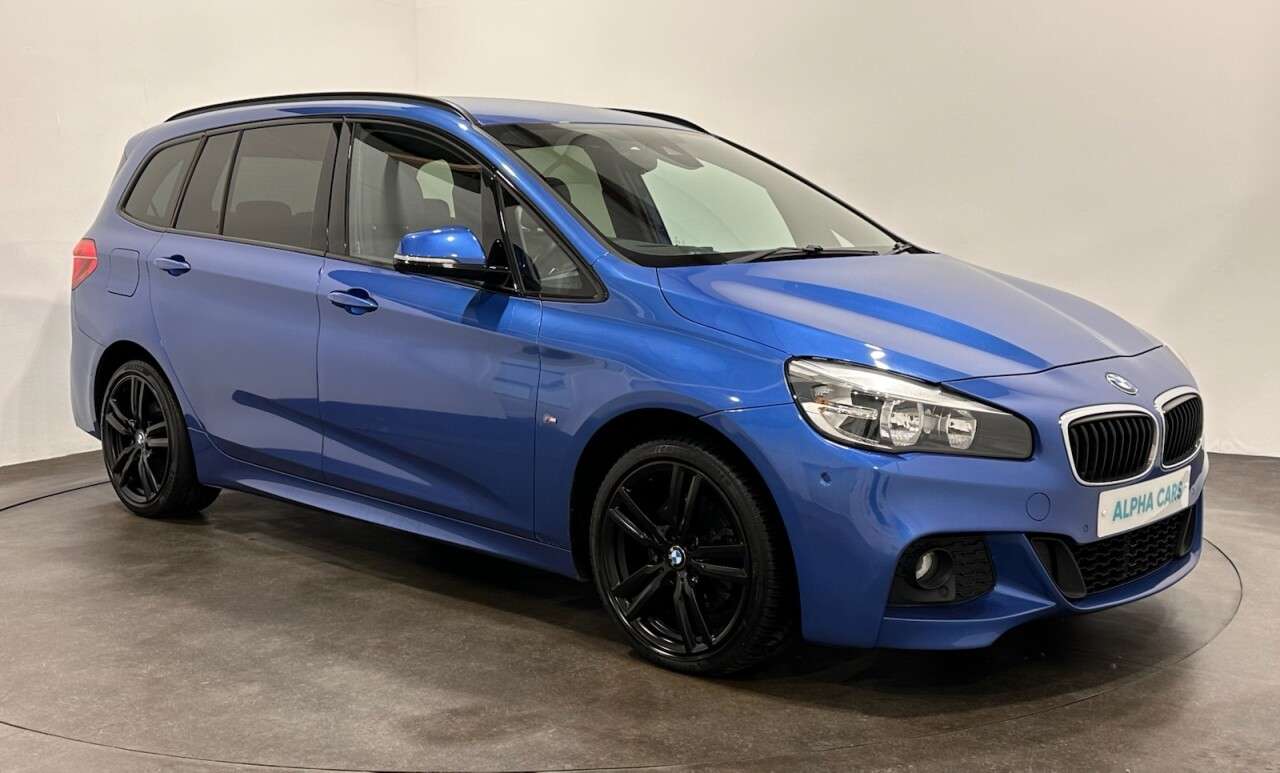 A 2015 BMW 2 SERIES GRAN TOURER 2.0 218d M Sport MPV 5dr Diesel Auto Euro 6 (s/s) (150 ps) Full Leather Int A 2015 BMW 2 SERIES GRAN TOURER 2.0 218d M Sport MPV 5dr Diesel Auto Euro 6 (s/s) (150 ps) Full Leather Int