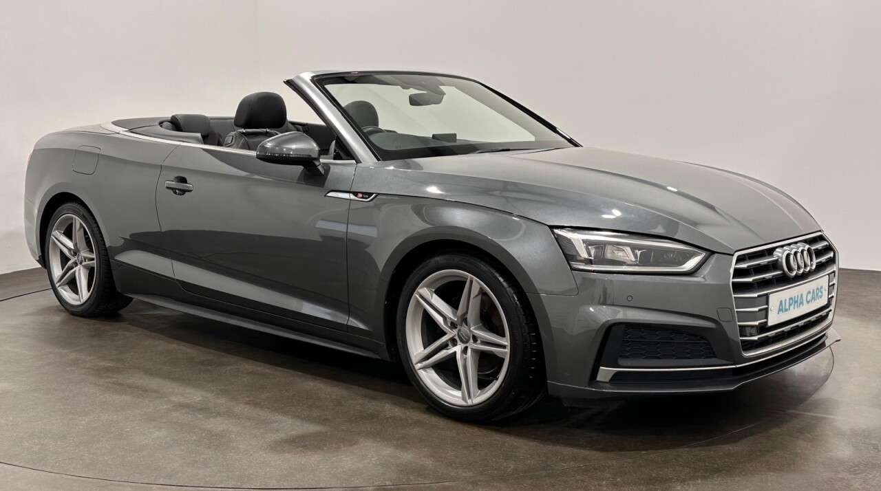 A 2018 AUDI A5 CABRIOLET 2.0 TFSI 40 S line Convertible 2dr Petrol S Tronic Euro 6 (s/s) (190 ps) He A 2018 AUDI A5 CABRIOLET 2.0 TFSI 40 S line Convertible 2dr Petrol S Tronic Euro 6 (s/s) (190 ps) He