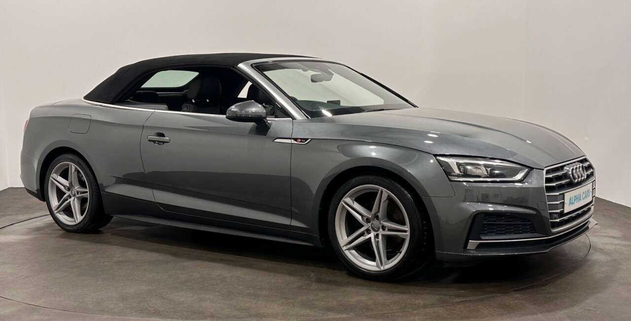 A 2018 AUDI A5 CABRIOLET 2.0 TFSI 40 S line Convertible 2dr Petrol S Tronic Euro 6 (s/s) (190 ps) He A 2018 AUDI A5 CABRIOLET 2.0 TFSI 40 S line Convertible 2dr Petrol S Tronic Euro 6 (s/s) (190 ps) He