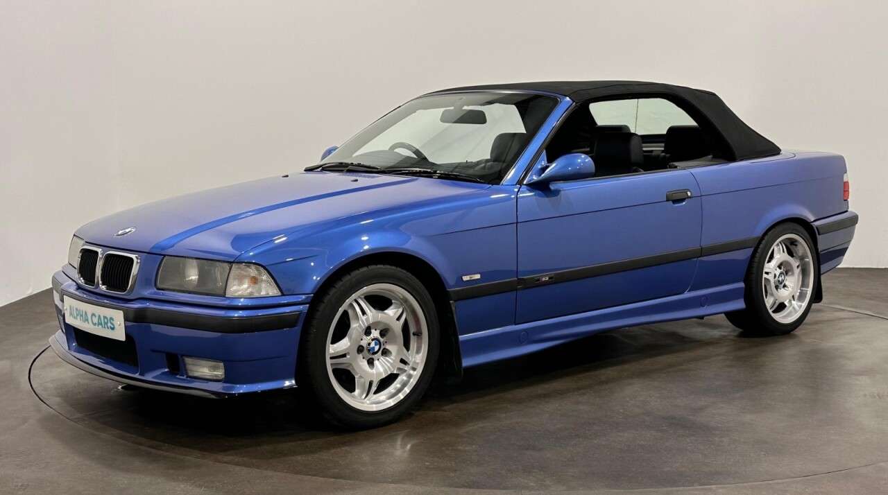 A 1998 BMW M3 3.2 Evolution Convertible 2dr Petrol Manual (270 g/km, 321 bhp) Estoril Blu A 1998 BMW M3 3.2 Evolution Convertible 2dr Petrol Manual (270 g/km, 321 bhp) Estoril Blu