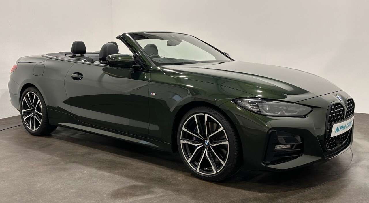 A 2021 BMW 4 SERIES 2.0 420i M Sport Convertible 2dr Petrol Auto Euro 6 (s/s) (184 ps) Full Ver A 2021 BMW 4 SERIES 2.0 420i M Sport Convertible 2dr Petrol Auto Euro 6 (s/s) (184 ps) Full Ver