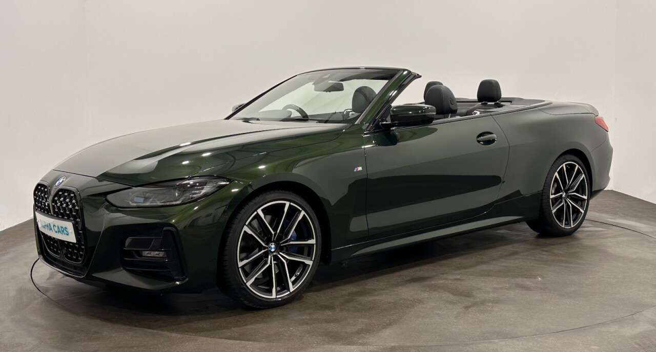 A 2021 BMW 4 SERIES 2.0 420i M Sport Convertible 2dr Petrol Auto Euro 6 (s/s) (184 ps) Full Ver A 2021 BMW 4 SERIES 2.0 420i M Sport Convertible 2dr Petrol Auto Euro 6 (s/s) (184 ps) Full Ver