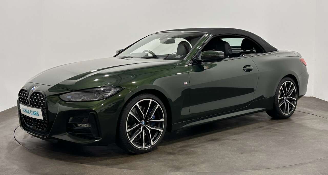 A 2021 BMW 4 SERIES 2.0 420i M Sport Convertible 2dr Petrol Auto Euro 6 (s/s) (184 ps) Full Ver A 2021 BMW 4 SERIES 2.0 420i M Sport Convertible 2dr Petrol Auto Euro 6 (s/s) (184 ps) Full Ver