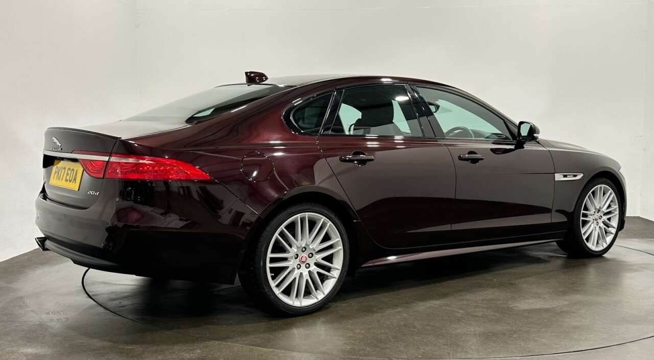 A 2017 JAGUAR XF 2.0d R-Sport Saloon 4dr Diesel Auto Euro 6 (s/s) (180 ps) Rossello Red Meta A 2017 JAGUAR XF 2.0d R-Sport Saloon 4dr Diesel Auto Euro 6 (s/s) (180 ps) Rossello Red Meta