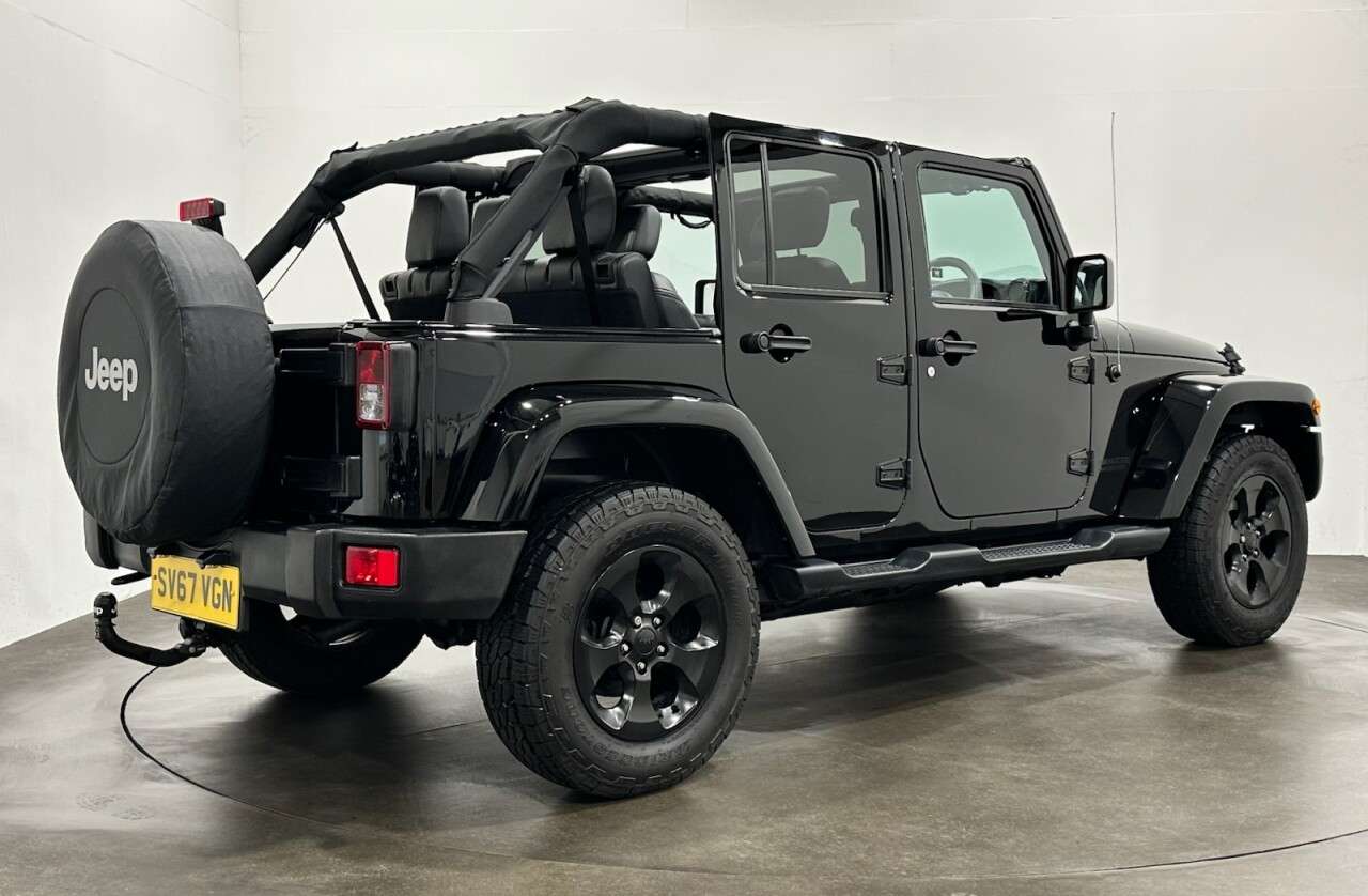 A 2017 JEEP WRANGLER 2.8 CRD Night Eagle SUV 4dr Diesel Auto 4WD Euro 6 (197 bhp) A 2017 JEEP WRANGLER 2.8 CRD Night Eagle SUV 4dr Diesel Auto 4WD Euro 6 (197 bhp)
