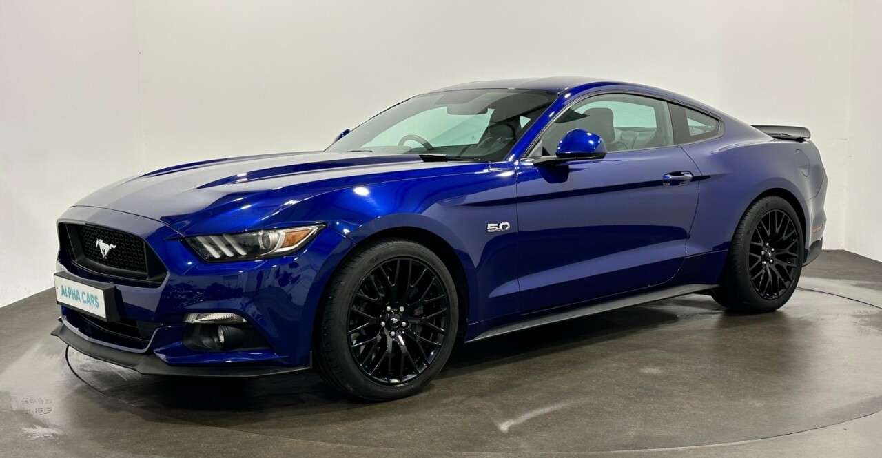 A 2016 FORD MUSTANG 5.0 V8 GT Fastback 2dr Petrol Manual Euro 6 (416 bhp) Full Ebony Leather In A 2016 FORD MUSTANG 5.0 V8 GT Fastback 2dr Petrol Manual Euro 6 (416 bhp) Full Ebony Leather In