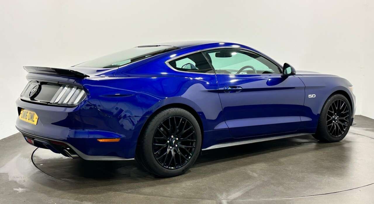 A 2016 FORD MUSTANG 5.0 V8 GT Fastback 2dr Petrol Manual Euro 6 (416 bhp) Full Ebony Leather In A 2016 FORD MUSTANG 5.0 V8 GT Fastback 2dr Petrol Manual Euro 6 (416 bhp) Full Ebony Leather In