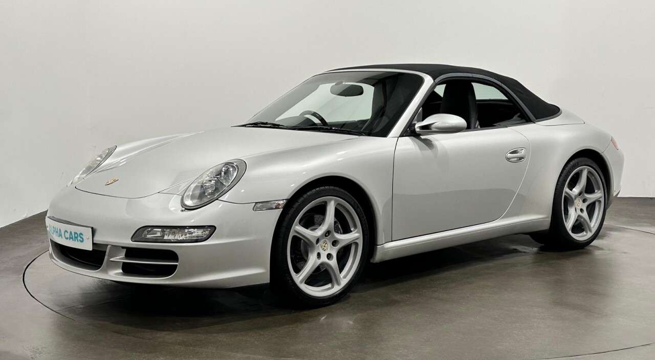 A 2005 PORSCHE 911 3.6 997 Carrera Cabriolet 2dr Petrol Manual (266 g/km, 325 bhp) Low Mileage A 2005 PORSCHE 911 3.6 997 Carrera Cabriolet 2dr Petrol Manual (266 g/km, 325 bhp) Low Mileage