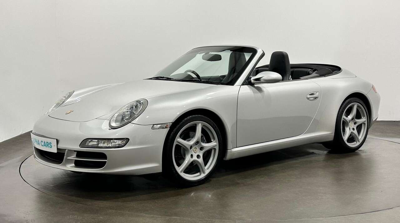 A 2005 PORSCHE 911 3.6 997 Carrera Cabriolet 2dr Petrol Manual (266 g/km, 325 bhp) Low Mileage A 2005 PORSCHE 911 3.6 997 Carrera Cabriolet 2dr Petrol Manual (266 g/km, 325 bhp) Low Mileage