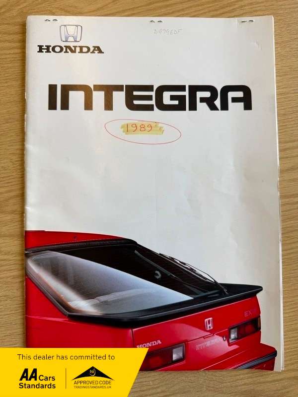 1987 HONDA INTEGRA 1987 HONDA INTEGRA