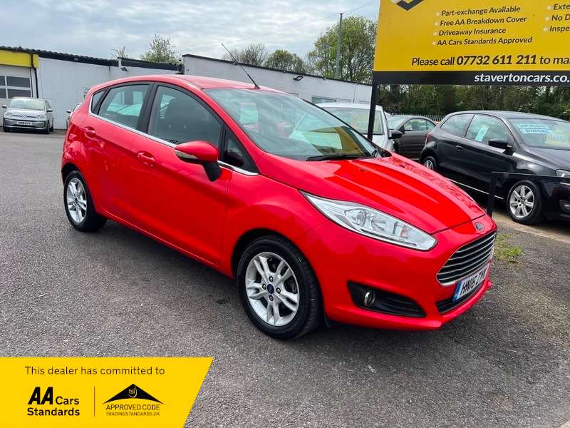 A 2016 FORD FIESTA ZETEC A 2016 FORD FIESTA ZETEC