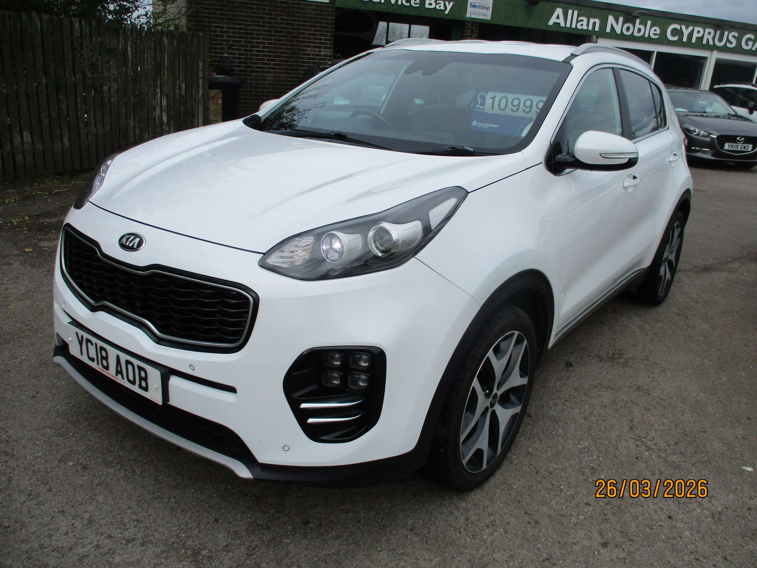 A 2018 KIA SPORTAGE 1.7 CRDi GT-Line SUV 5dr Diesel Manual Euro 6 (s/s) (114 bhp) A 2018 KIA SPORTAGE 1.7 CRDi GT-Line SUV 5dr Diesel Manual Euro 6 (s/s) (114 bhp)