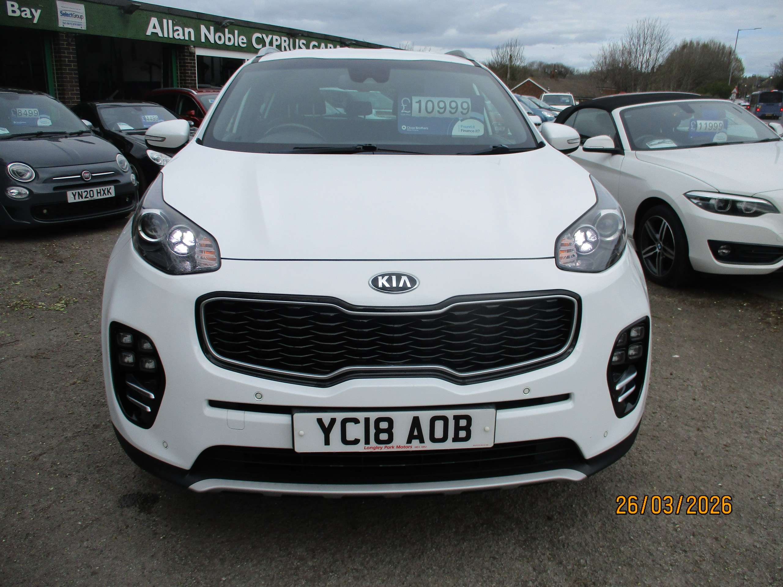 A 2018 KIA SPORTAGE 1.7 CRDi GT-Line SUV 5dr Diesel Manual Euro 6 (s/s) (114 bhp) A 2018 KIA SPORTAGE 1.7 CRDi GT-Line SUV 5dr Diesel Manual Euro 6 (s/s) (114 bhp)