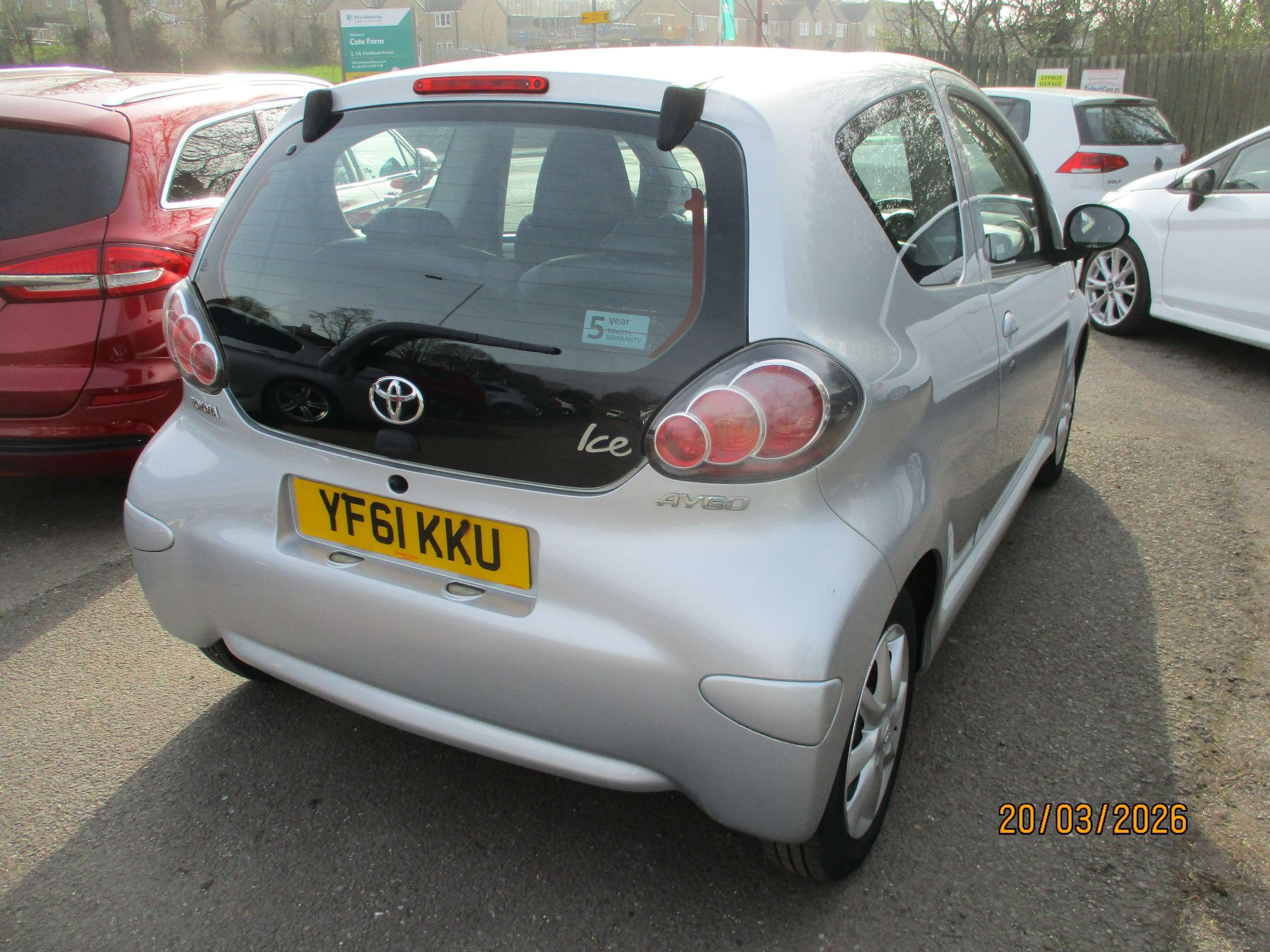 2012 TOYOTA AYGO 2012 TOYOTA AYGO