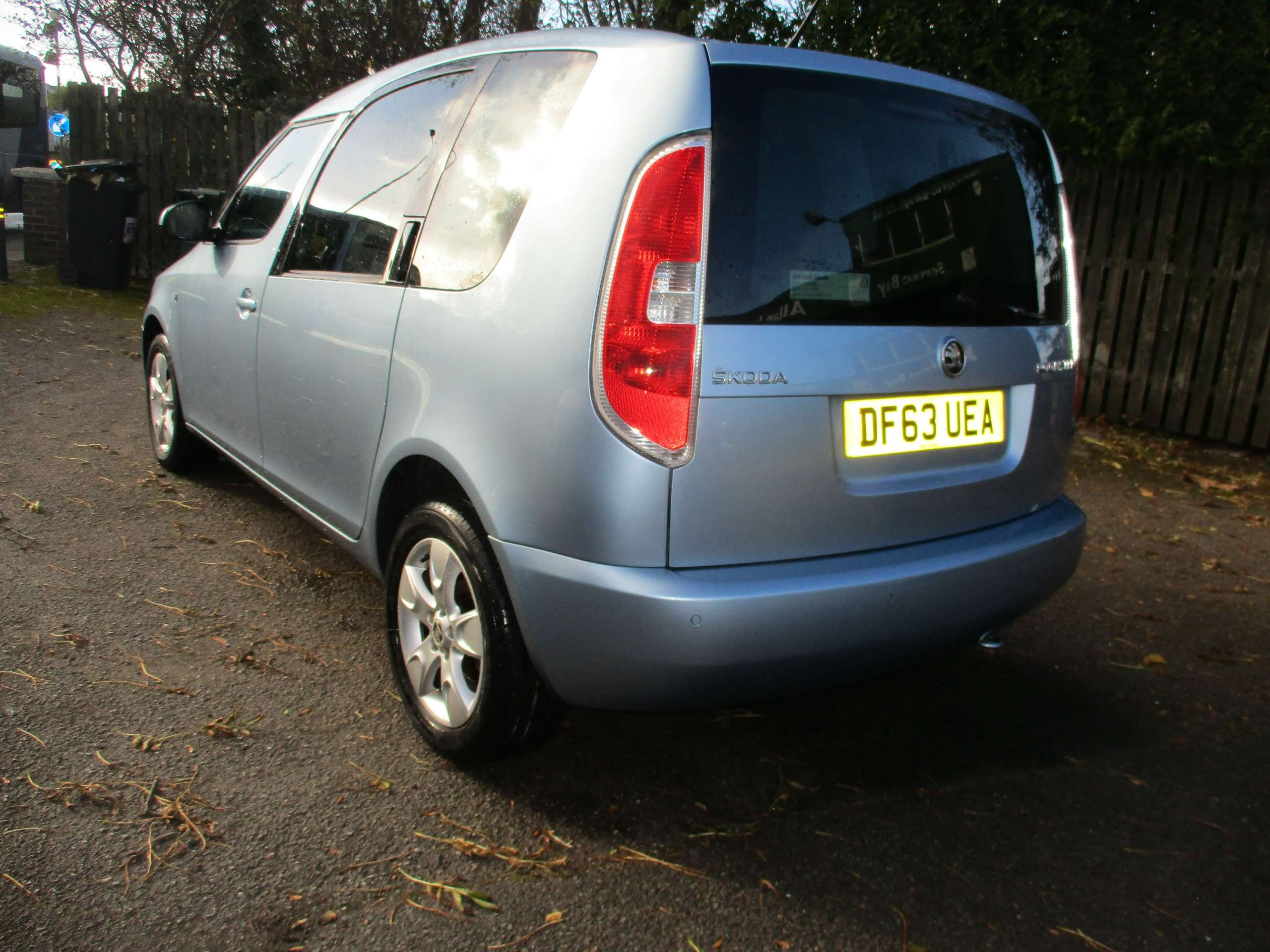 2014 SKODA ROOMSTER 2014 SKODA ROOMSTER