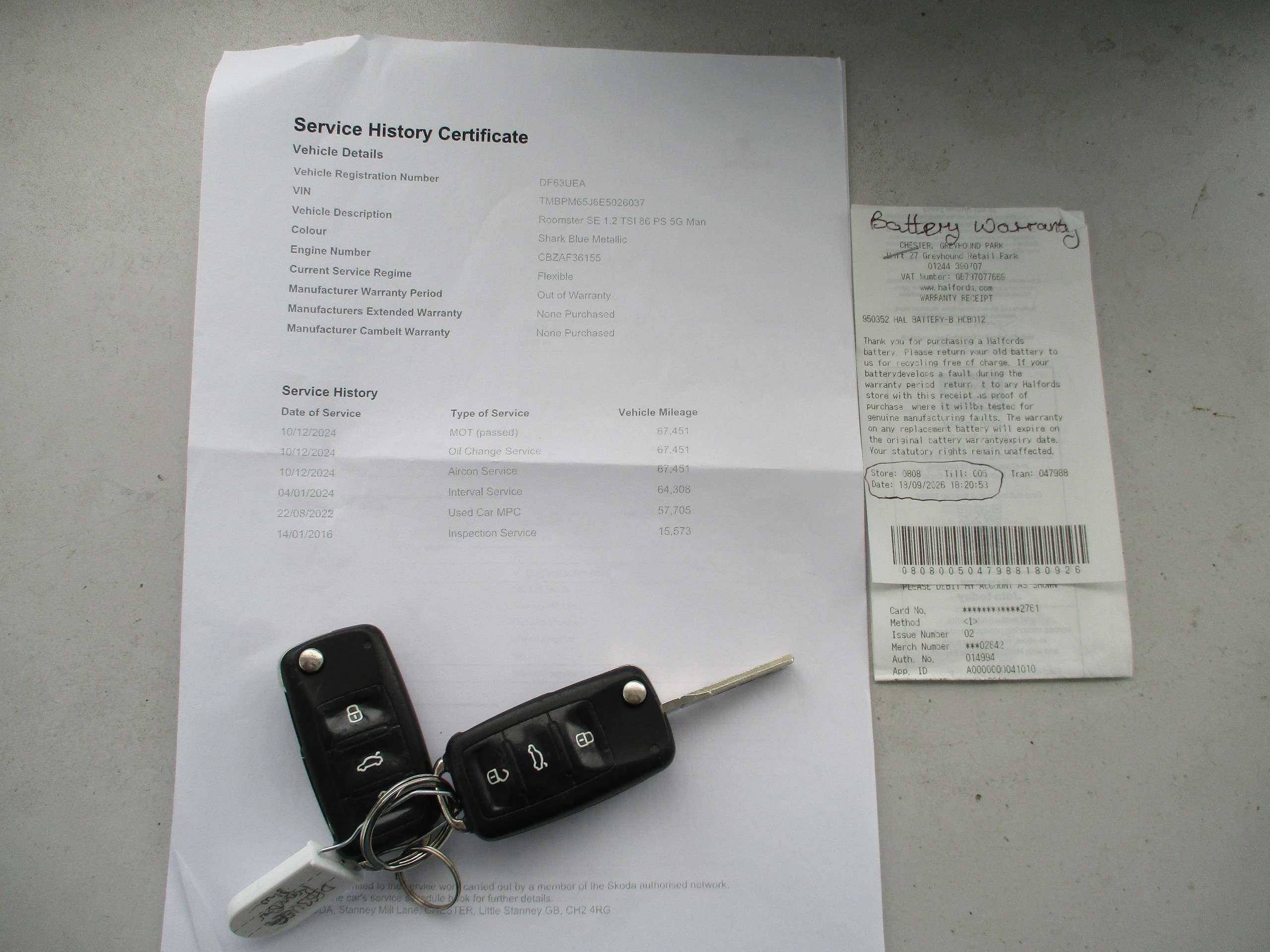2014 SKODA ROOMSTER 2014 SKODA ROOMSTER