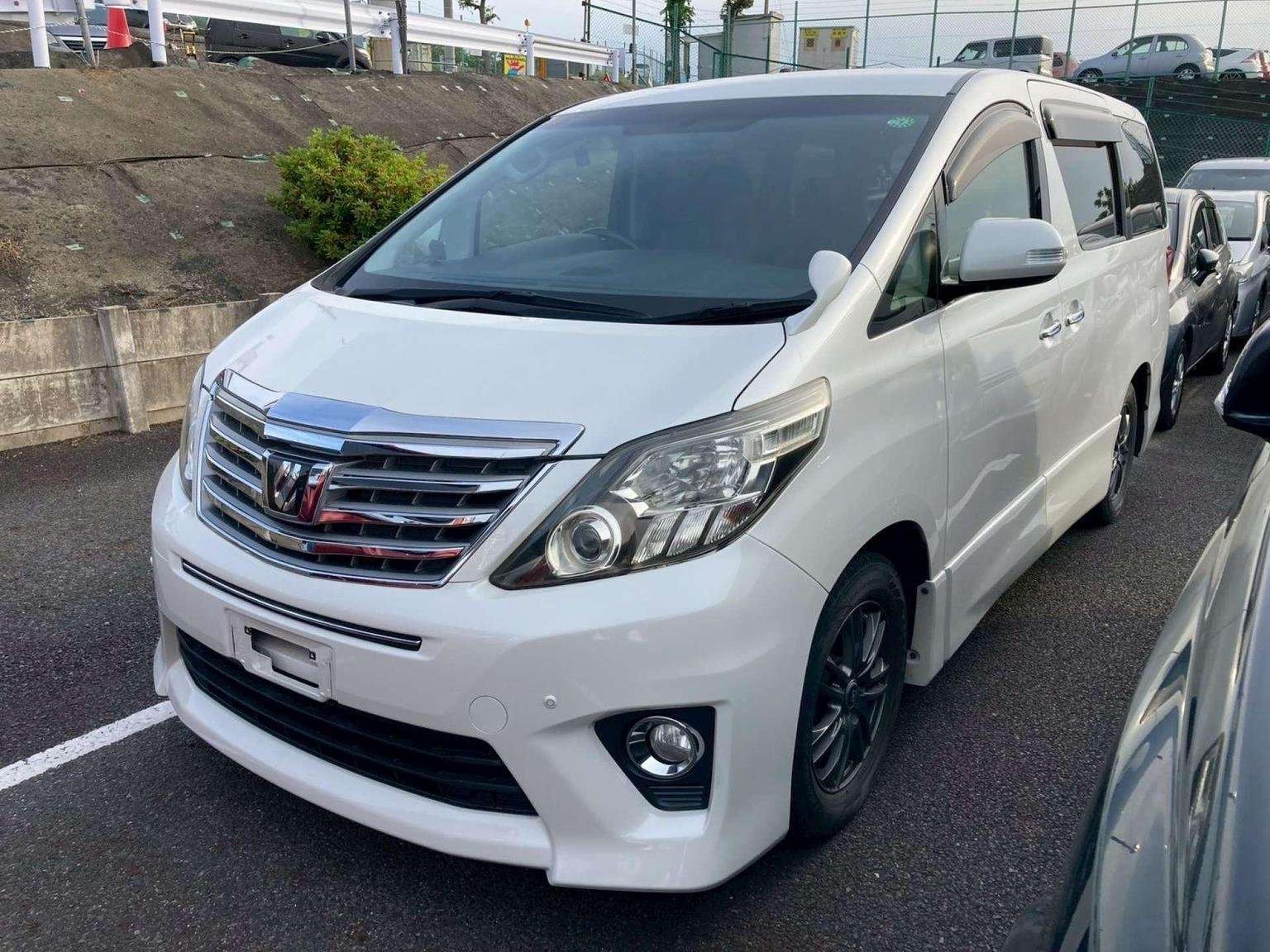 2012 TOYOTA ALPHARD 2012 TOYOTA ALPHARD