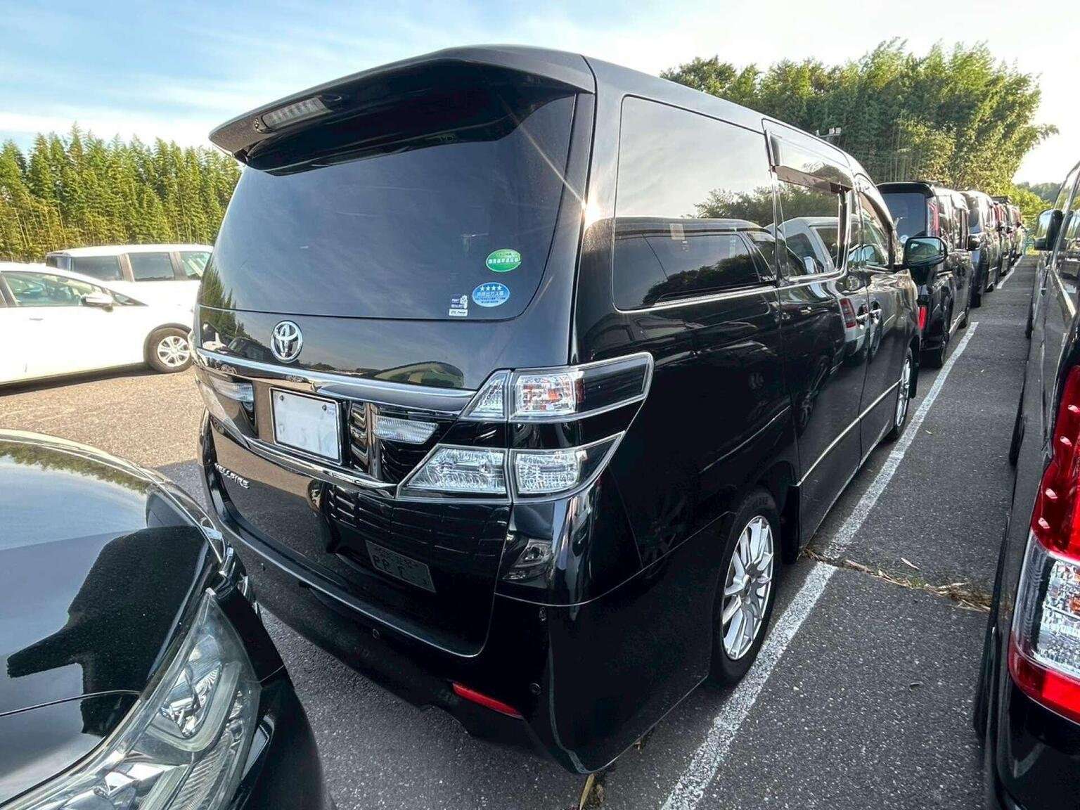 2012 TOYOTA VELLFIRE 2012 TOYOTA VELLFIRE