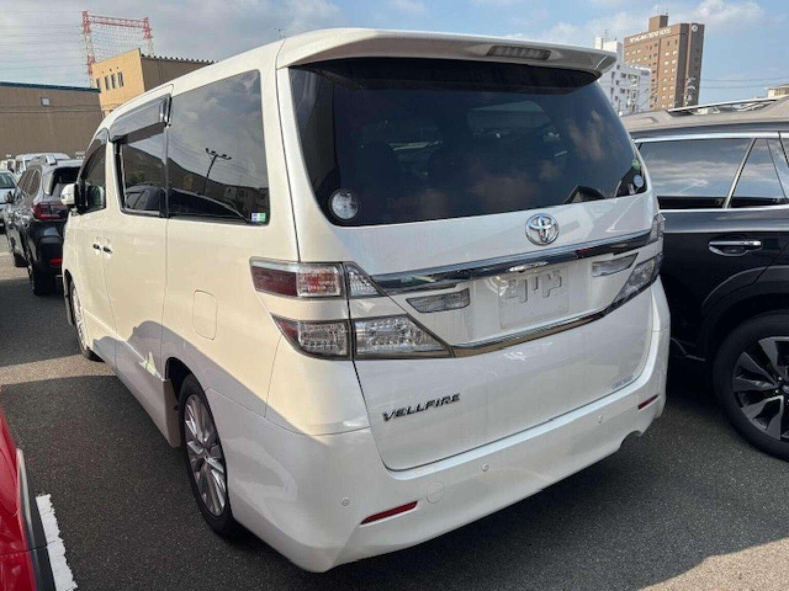 A 2013 TOYOTA VELLFIRE 2.4Z A 2013 TOYOTA VELLFIRE 2.4Z
