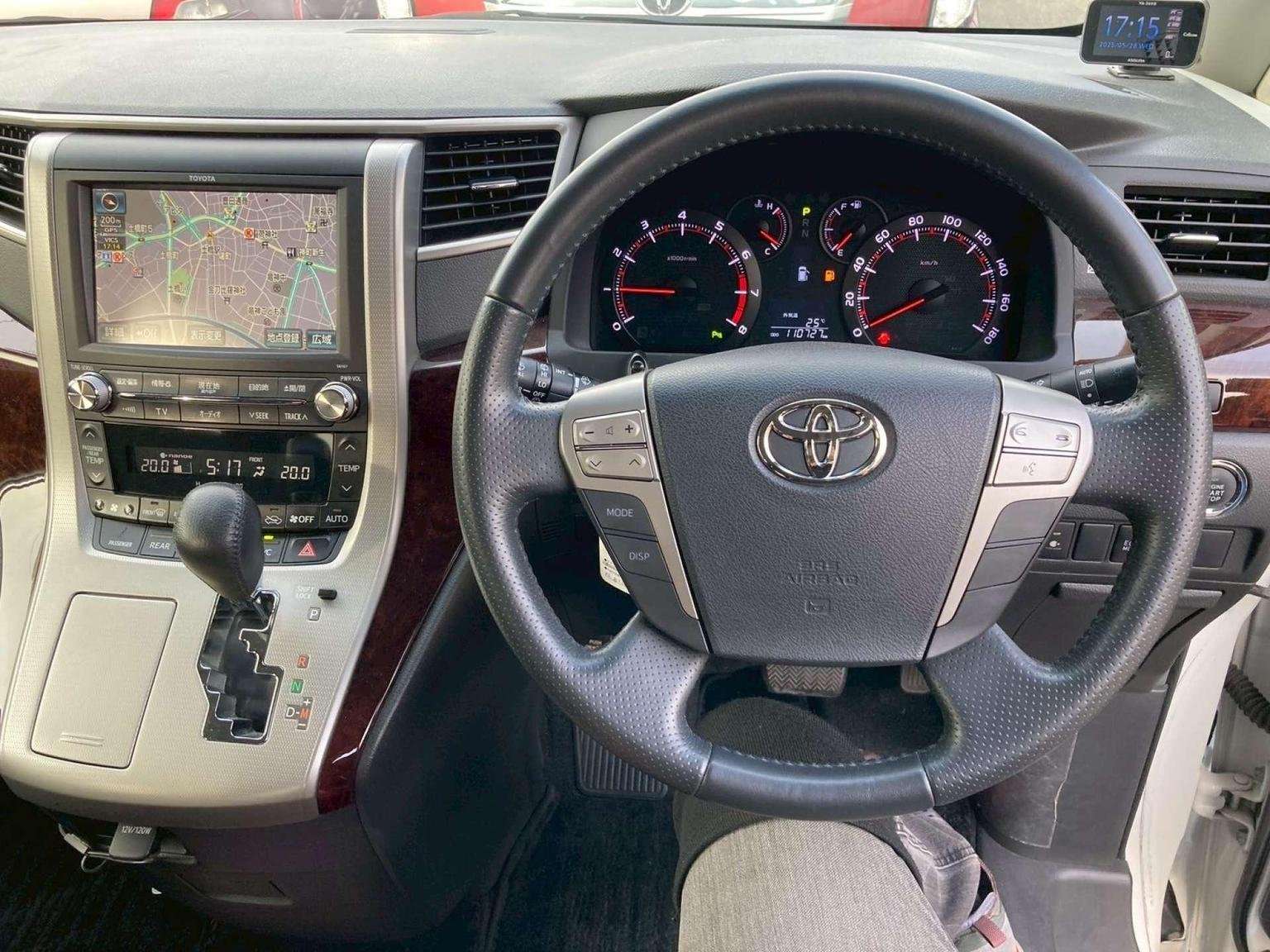 2012 TOYOTA ALPHARD 2012 TOYOTA ALPHARD