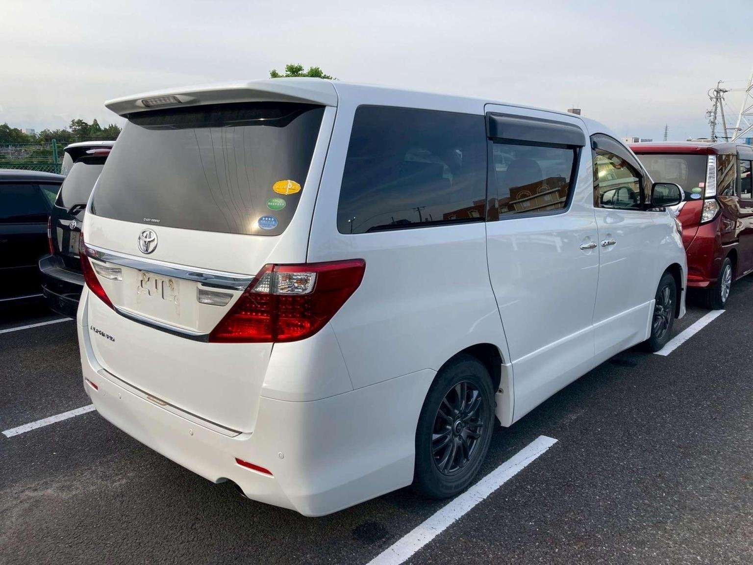 2012 TOYOTA ALPHARD 2012 TOYOTA ALPHARD