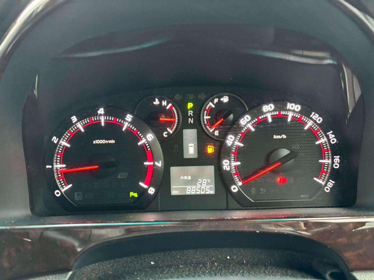 2012 TOYOTA VELLFIRE 2012 TOYOTA VELLFIRE