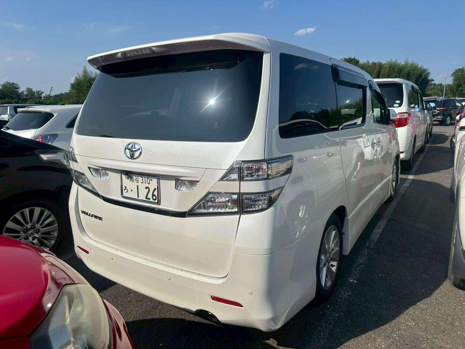 2010 TOYOTA VELLFIRE 2010 TOYOTA VELLFIRE