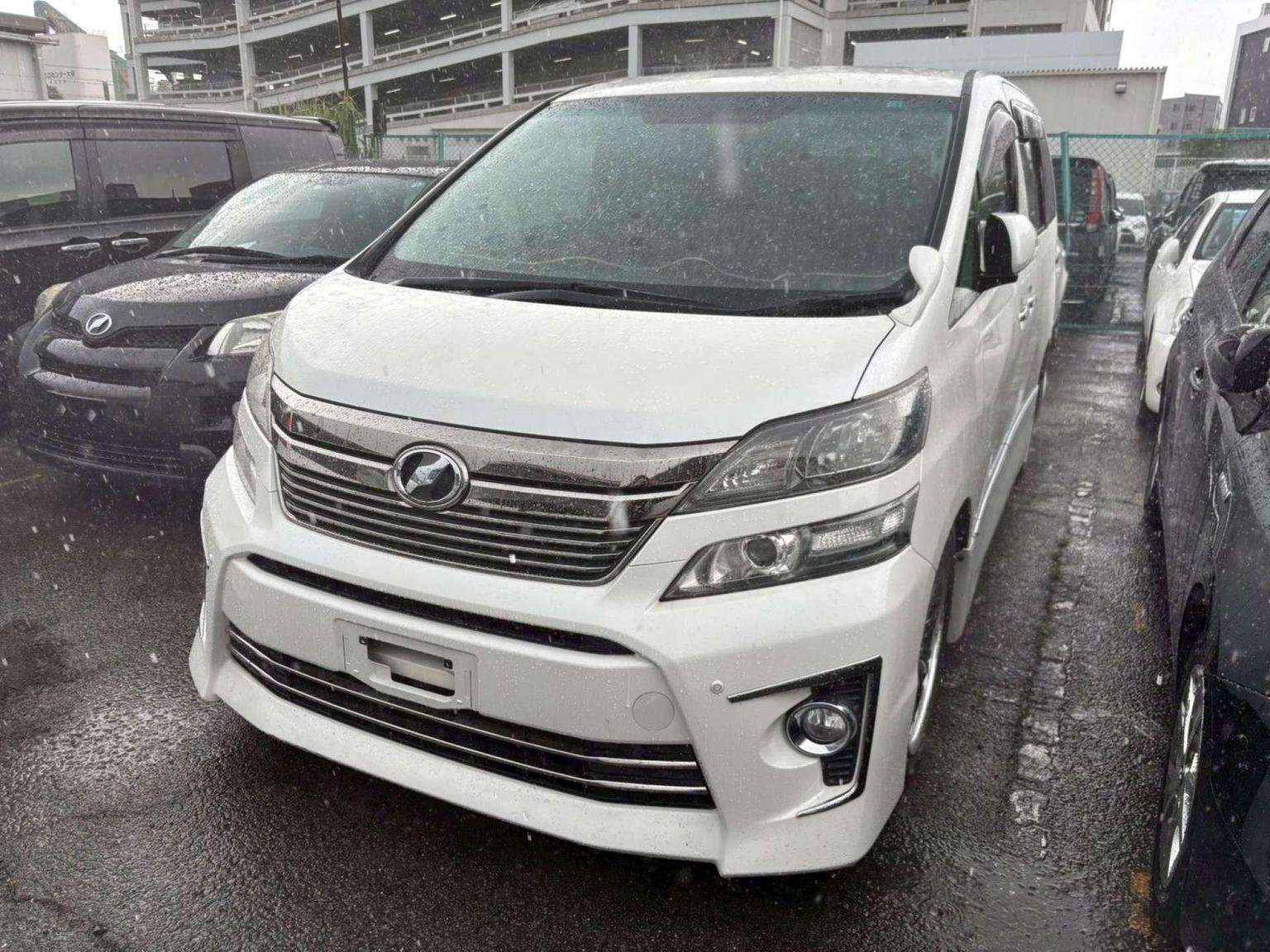 2012 TOYOTA VELLFIRE 2012 TOYOTA VELLFIRE
