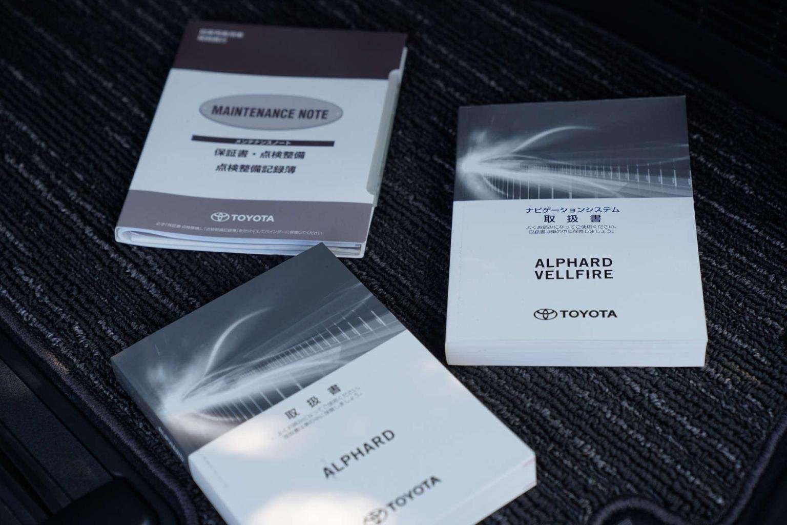 2019 TOYOTA ALPHARD 2019 TOYOTA ALPHARD