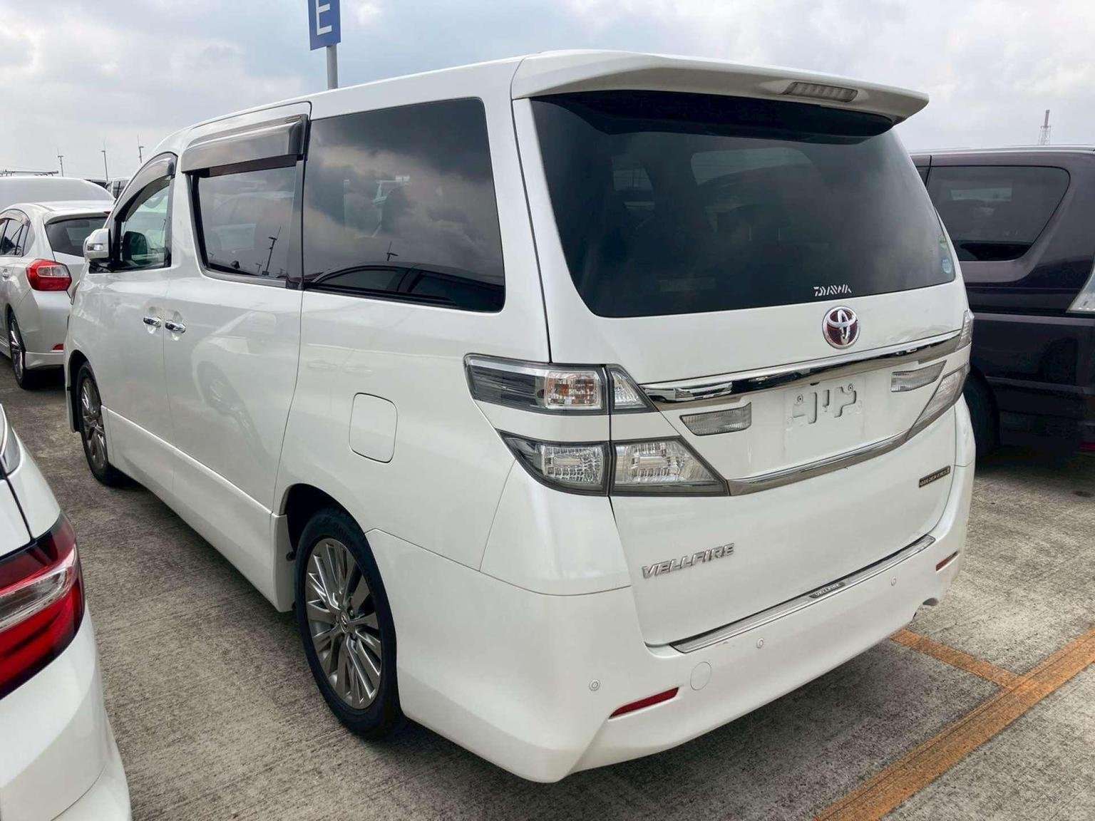 2013 TOYOTA VELLFIRE 2013 TOYOTA VELLFIRE